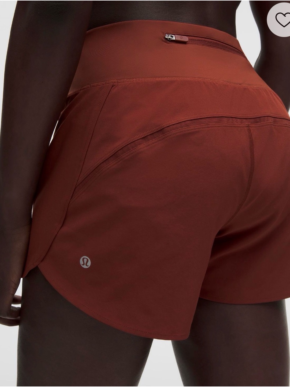 Lululemon Speed Up Shorts Cranberry Charm Size Large Swift Running Athletic